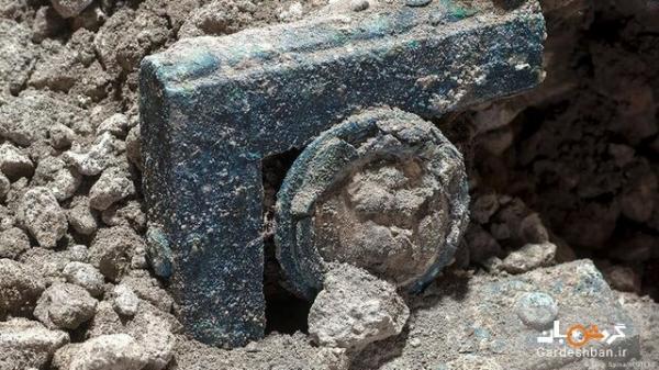 کشف ارابه باستانی در شهر تاریخی پمپئی
