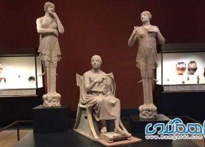 موزه گتی گروهی از مجسمه های سفالین باستانی مسروقه را به ایتالیا باز میگرداند